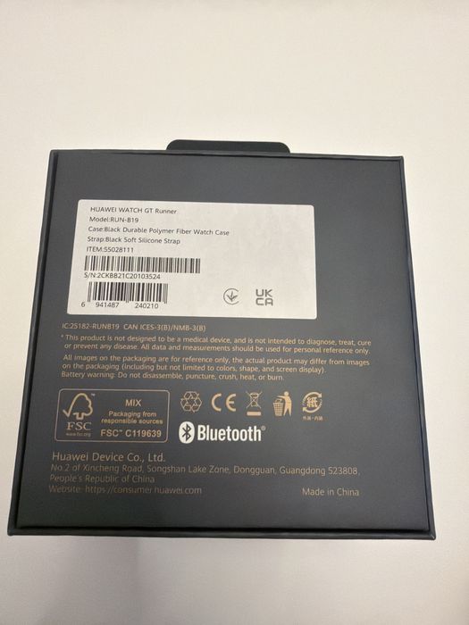 Huawei watch gt runner - excelente estado