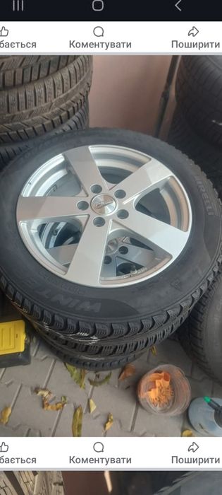 Диски R17 5/108/17 ET 48 FORD VOLVO Форд Вольво Сітроен