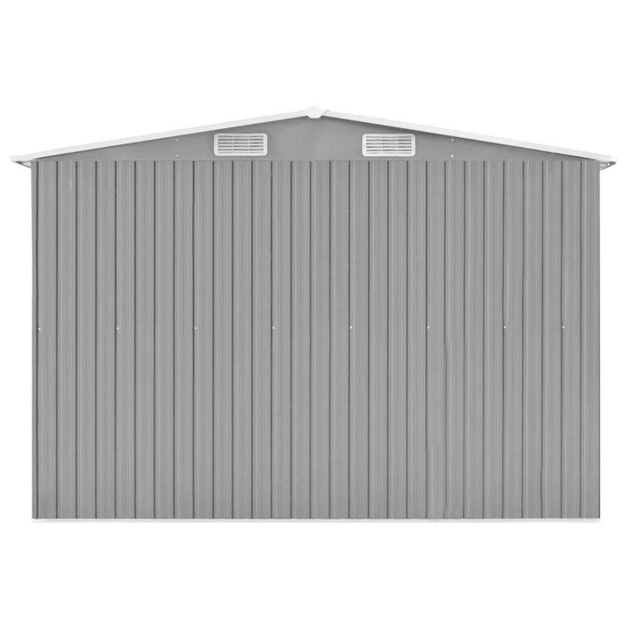 Abrigo de jardim em aço galvanizado — 257x779x181 cm