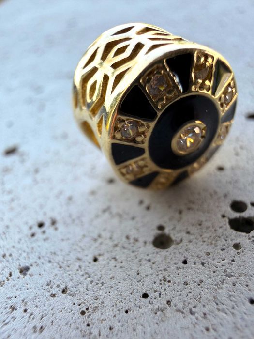 Złota przywieszka CHARMS do bransoletki 585 - 1,84 g  p.794