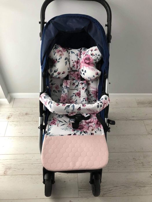 Wkładka do wózka + poduszka + ochrona na pałąk