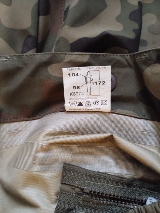 Ubranie ochronne goratex