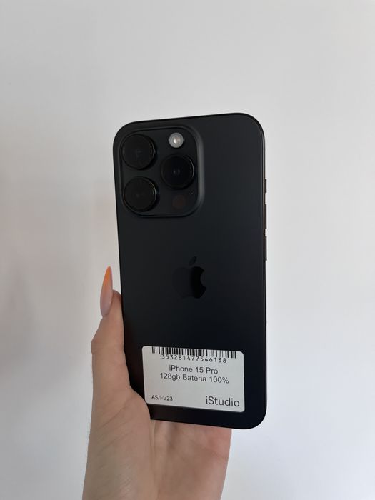 RATY 0% iPhone 15 Pro 128 GB BATERIA 100% GWARANCJA 12 miesiecy !!!