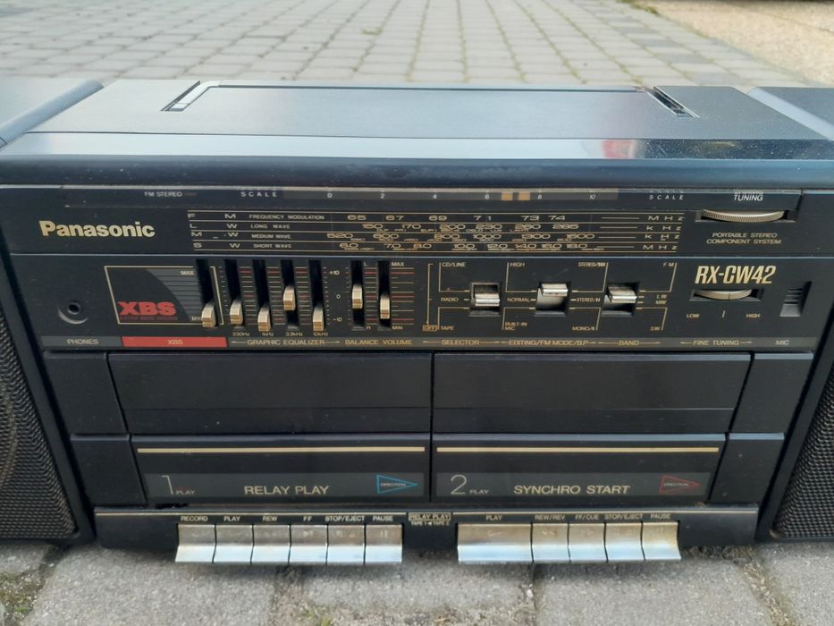 Panasonic RX-CW42 radiomagnetofon