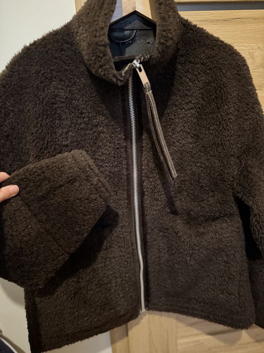 Дубленка zara шуба куртка S-M