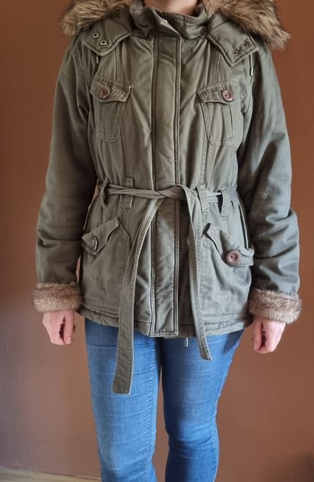 Zimowa kurtka khaki