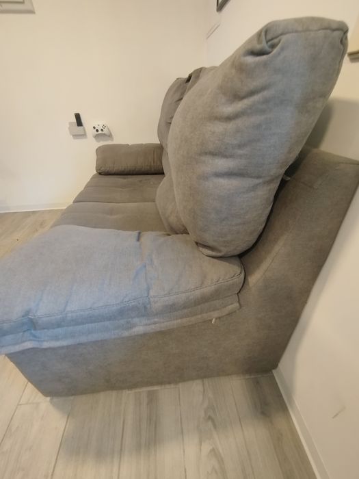 Sofá Cinza 2 lugares