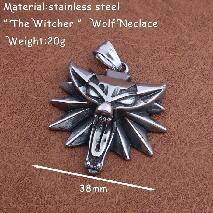 Кулон Відьмак, кулон вовка, Відьмак