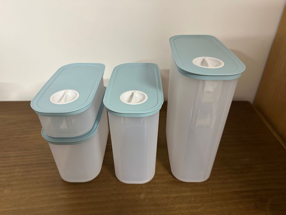 4 Caixas para Despensa Tupperware