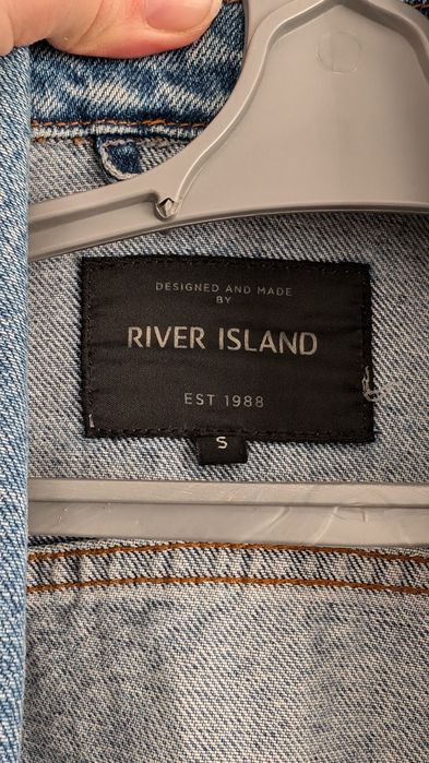 Чоловіча джинсова куртка River Island