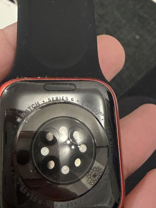 Apple watch serie 6 - em aluminio Vermelho