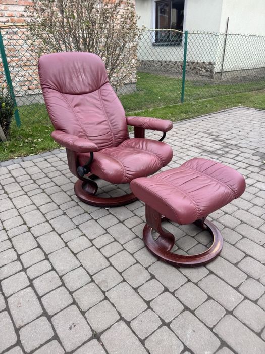 Крісло реклайнер Stressles(00134) крісло для відпочинку