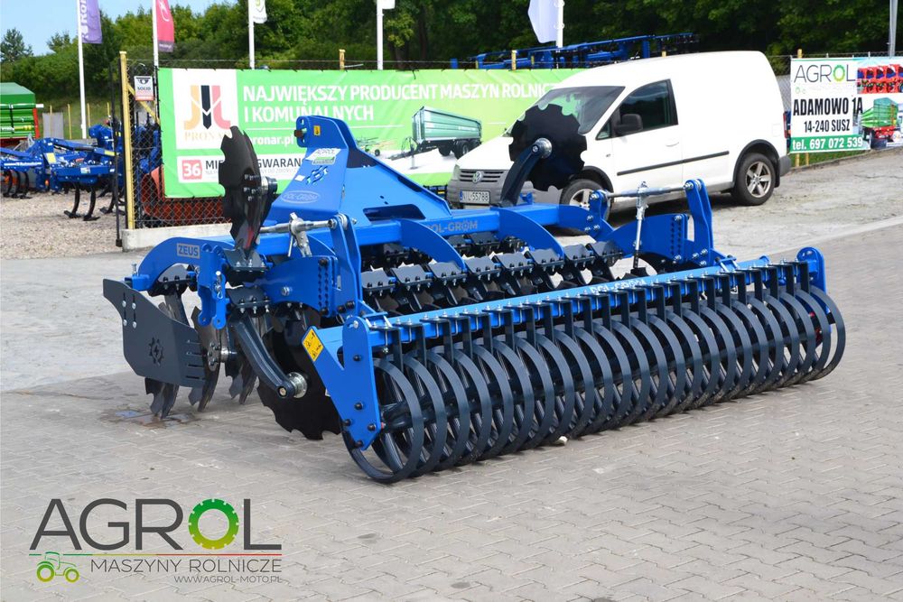 Brona talerzowa PolGrom BTZ Zeus 2.5, 2.7, 3.0 M Btl Agrofaktory