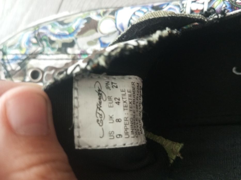 Кеди Ed hardy  сайз 42