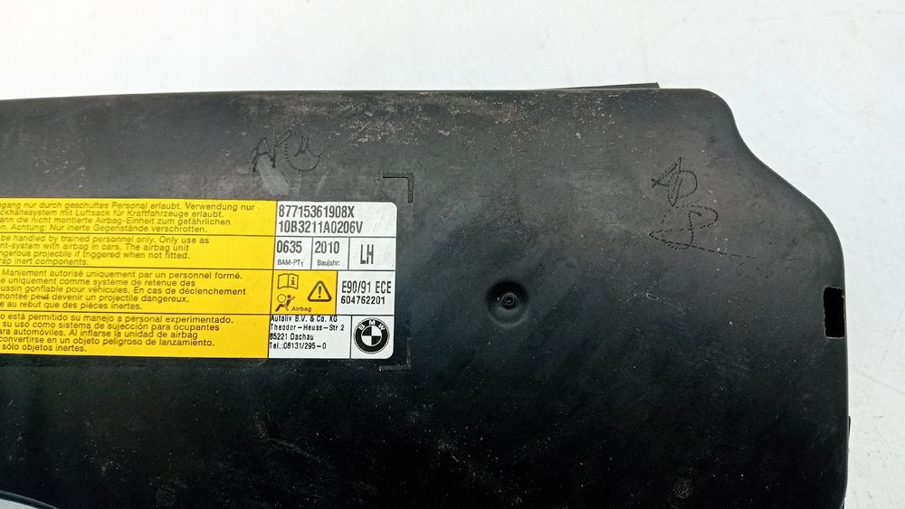 Airbag banco esquerdo BMW 3 (E90)