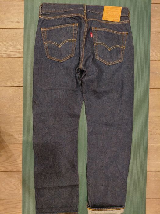 Levis 501 selvedge w32 l30 нові з сша