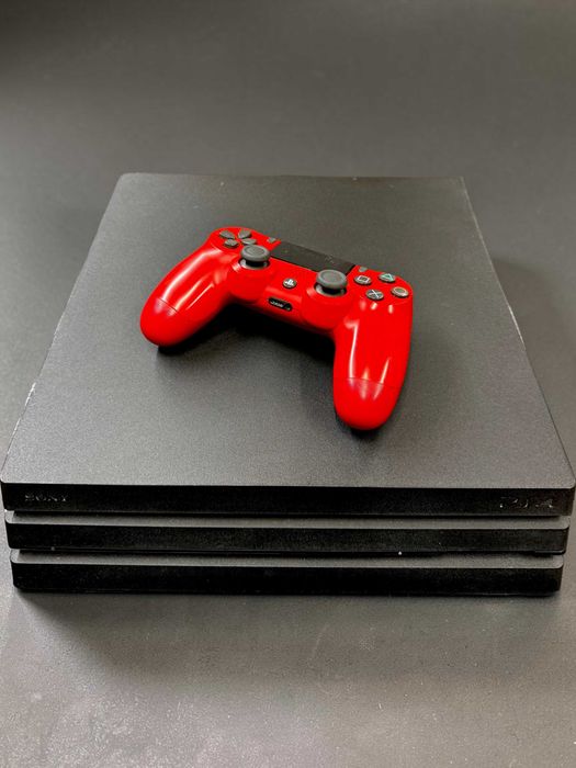 PlayStation 4 Pro 1TB + pad + okablowanie – gotowy zestaw do grania