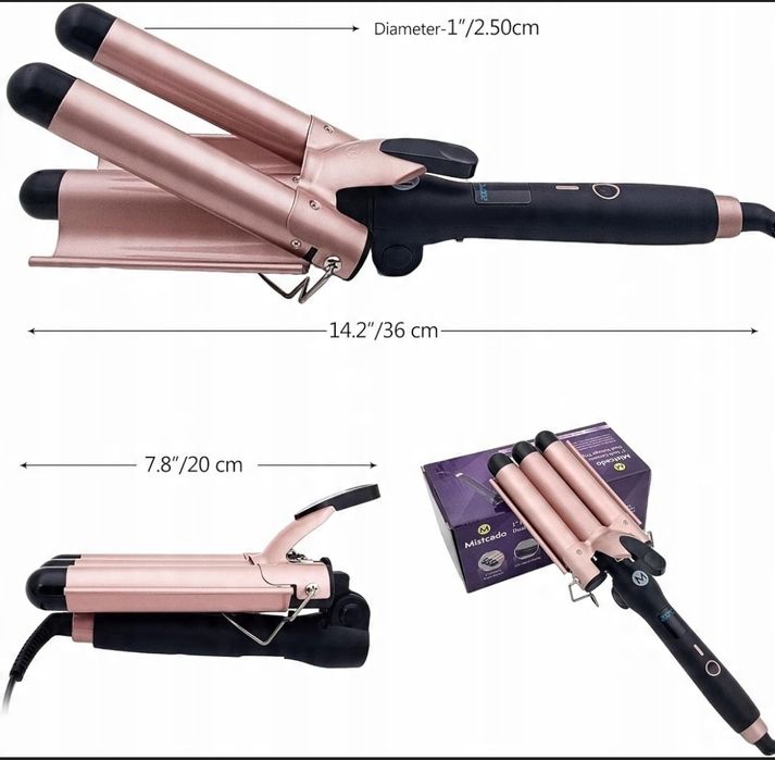 Ceramiczna lokówka do włosów