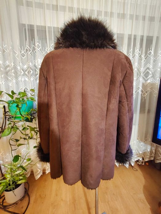 Kurtka zimowa a la kożuszek roz. 46