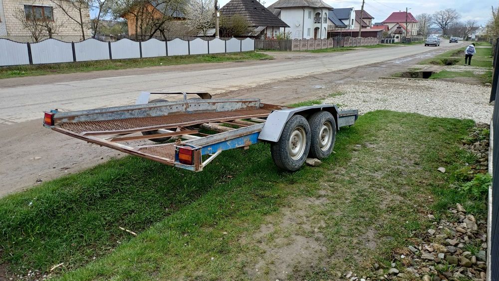 Прицеп лафета двух осний