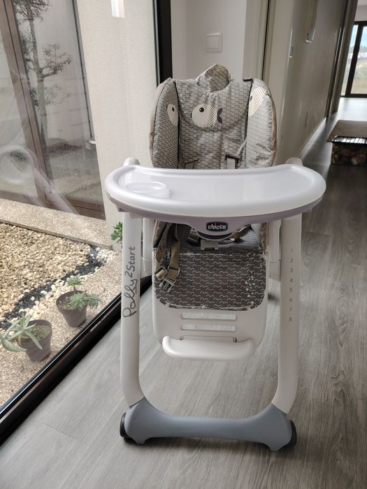 Cadeira de papa de bebé, Chicco Polly 2 start