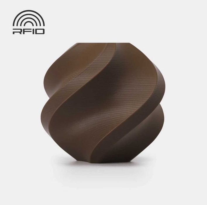 Filament 1,75 mm PLA Bambu Lab Basic Cocoa Brown Brązowy Refill 1kg