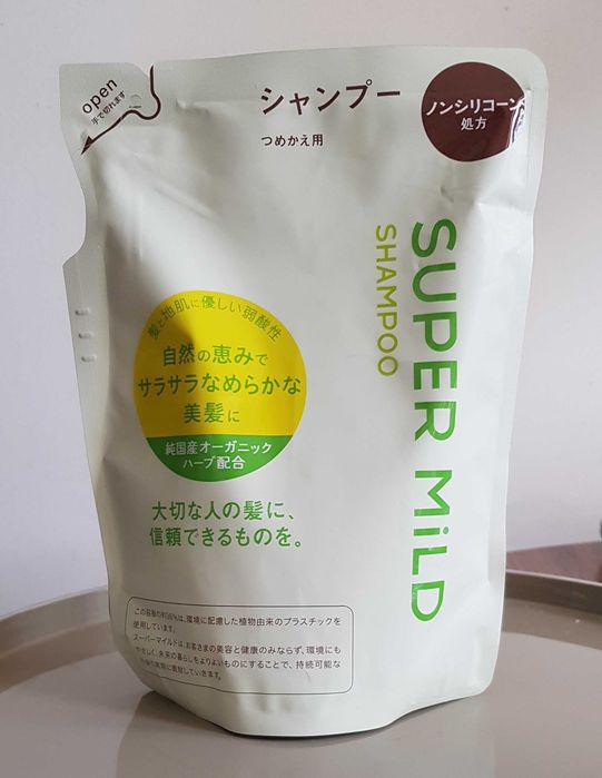 Shiseido, Super Mild Shampoo, Organiczny, ziołowy szampon,400 ml