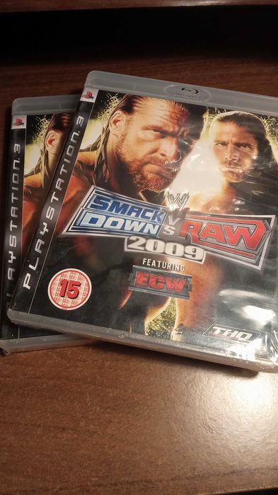 WWE SvR 2009 nowa folia ps3
