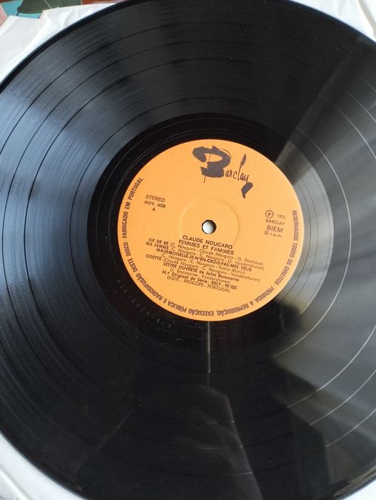 Disco de vinil LP Claude Nougaro