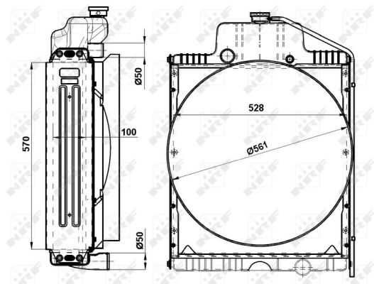 Chłodnica Claas Celtis