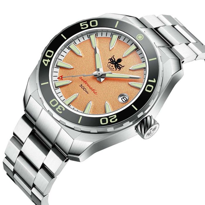 Zegarek PHOIBOS PROTEUS PY024G 300m pełny set nowy w foliach automat