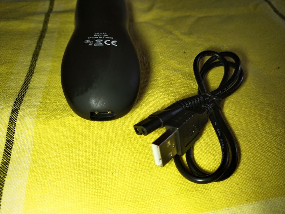 Мужской триммер для тела и зоны бикини (IPX7, керамическое лезвие)