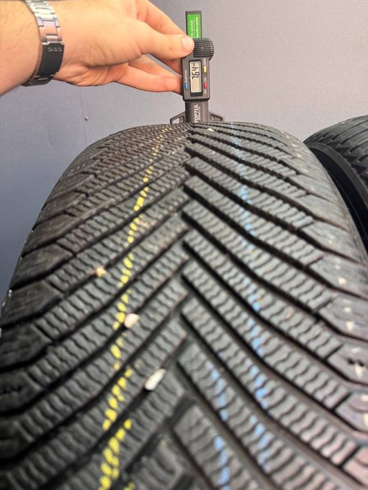 Шины БУ 225 55 R 17 Michelin alpin 7 Зима Комплект резина