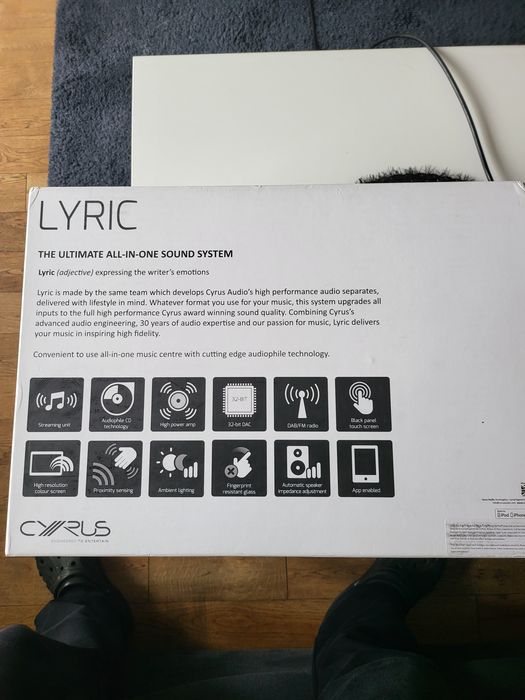 Wzmacniacz CYRUS LYRIK