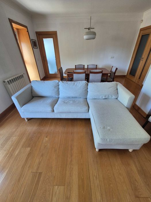 Sofá IKEA PÄRUP 3 Lugares com Chaise-Longue