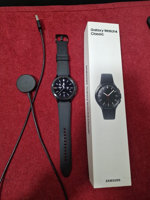 Смарт годинник eSim  Samsung Galaxy Watch 4 Classic 46mm eSIM