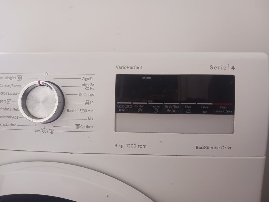 Máquina de lavar roupa bosch 8 kl