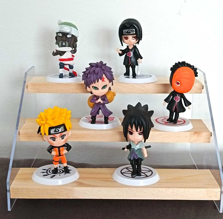 Figuras de Naruto (6 peças)