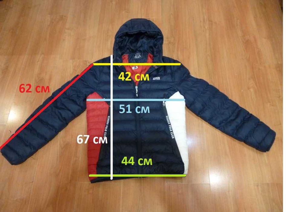 Куртка пуховик vinson polo club.