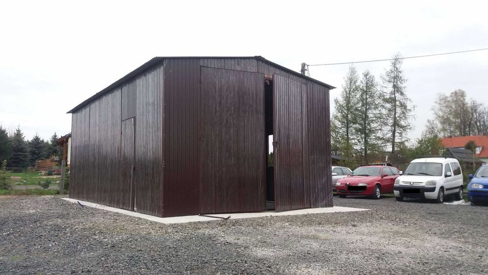 Garaż blaszak 5x6! Garaż blaszany! Garaże 6x8 8x8 5x7 6x6 7x7 12x6 6x9