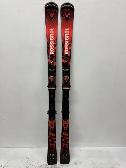 Narty Rossignol Hero Carve C11 157 cm + wiązania LOOK – Jak nowe n115