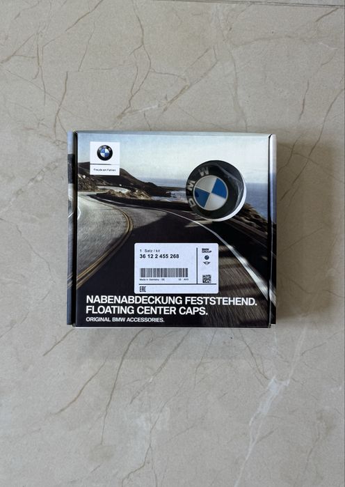 BMW Floating Centre Caps 68mm – Set of 4 (New)