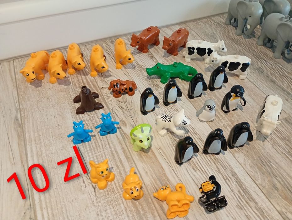 LEGO Duplo zwierzęta na sztuki