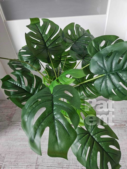 Sztuczny kwiat monstera 71 cm z doniczką ozdobna dom taras nowa