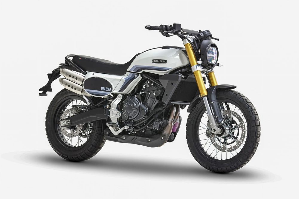 Fantic  Fantic Caballero Scrambler 700 Deluxe lub Sunset white 2026 CP2