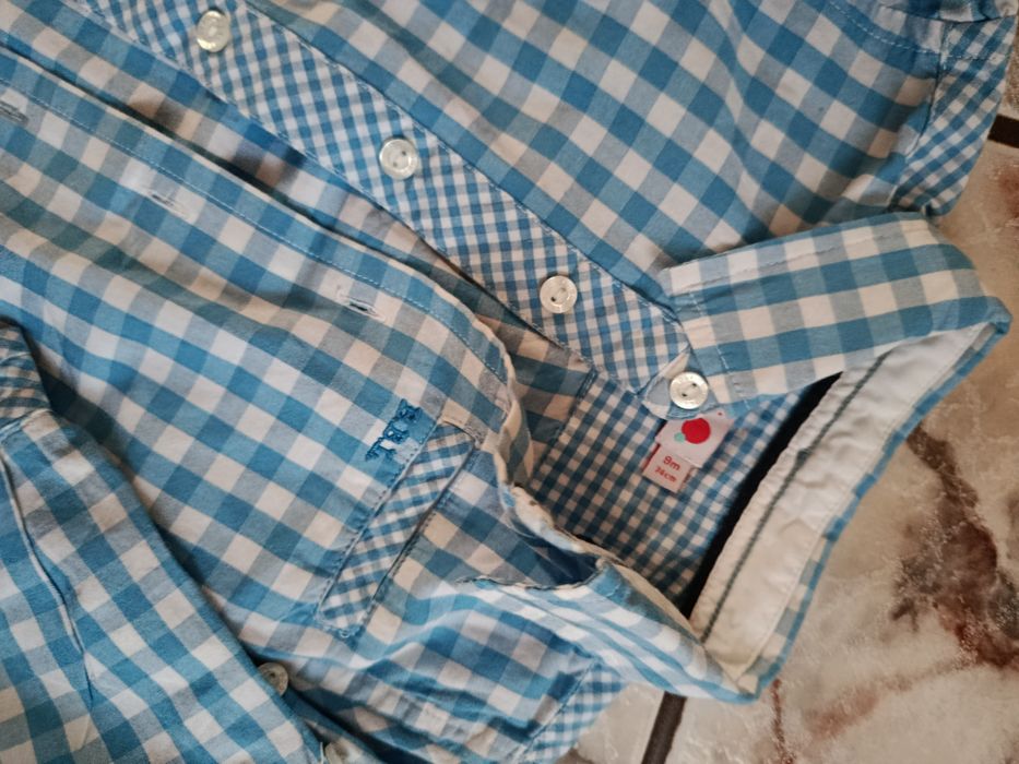 Koszule dla blizniakow kratka 74 9 m koszula elegancka