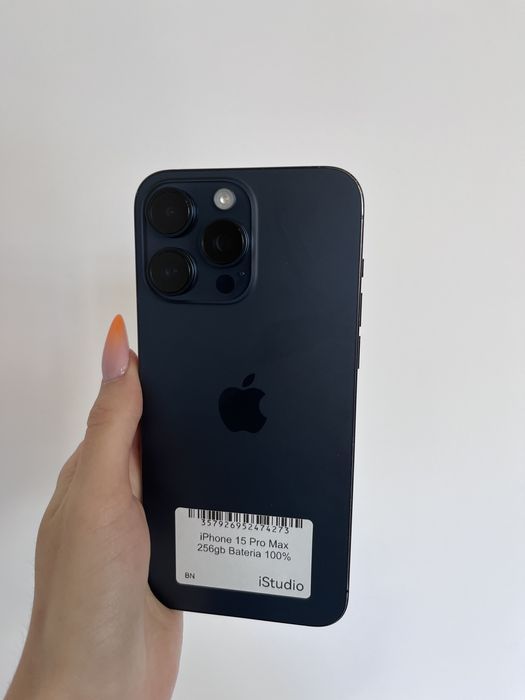 RATY 0% iPhone 15 Pro Max 256 GB BATERIA 100% GWARANCJA 12 miesiecy !!!