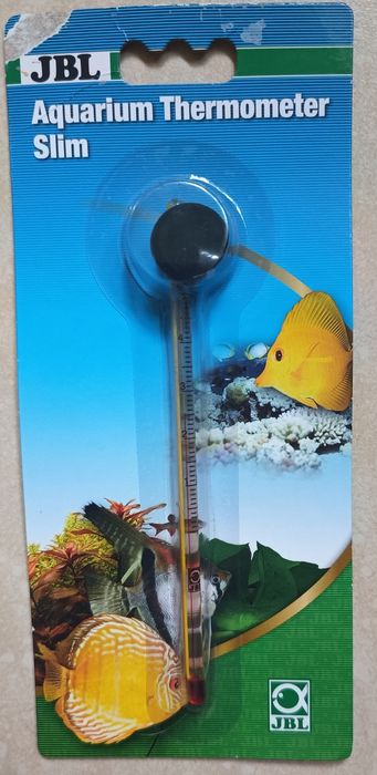 Precyzyjny termometr JBL do akwarium, 0-50C, szklany