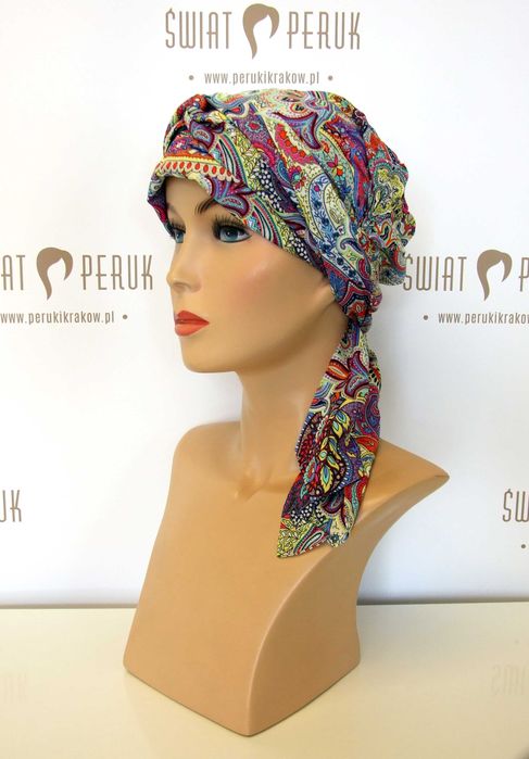 Turban z długim wiązaniem Starachowice