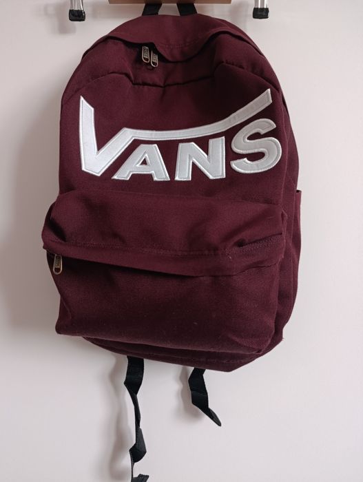 Plecak bordowy VANS